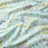 Tecido de algodão Popelina Flores silvestres – menta clara/lavanda,  thumbnail number 2