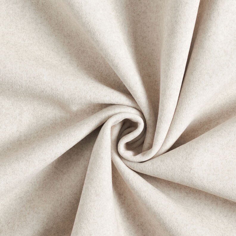 Tecido térmico para cortinas Melange fina – natural,  image number 1