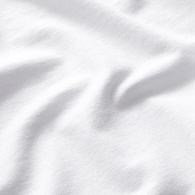 Jersey de viscose Leve – branco,  image number 3