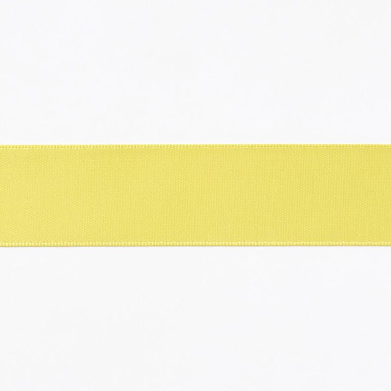 Fita de cetim [25 mm] &ndash; amarelo-lim&atilde;o,  image number 1