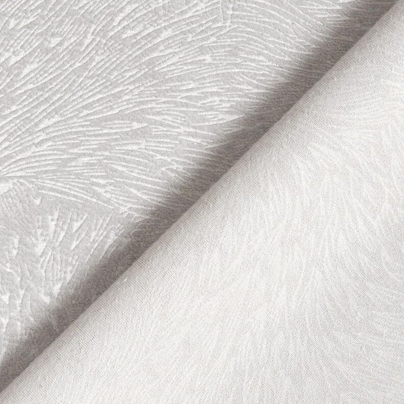 Veludo para decoração Ramos abstratos – cinzento-prateado,  image number 4
