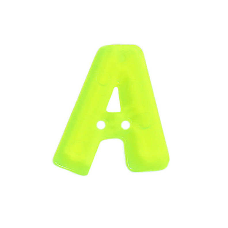Botão Neon em forma de letra – A,  image number 1