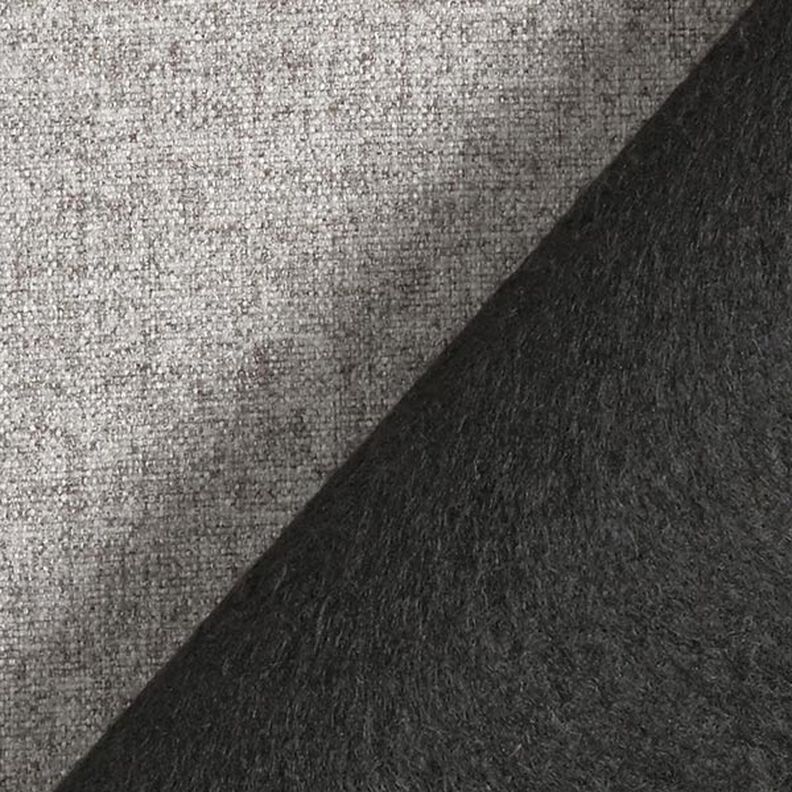 Tecido para estofos Melange fina &ndash; cinzento claro,  image number 3