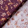 Tecido de algodão Cretone Flores delicadas – uva,  thumbnail number 4