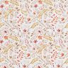 Popelina de algodão Sonho de flores Impressão Digital – branco/cobre,  thumbnail number 1