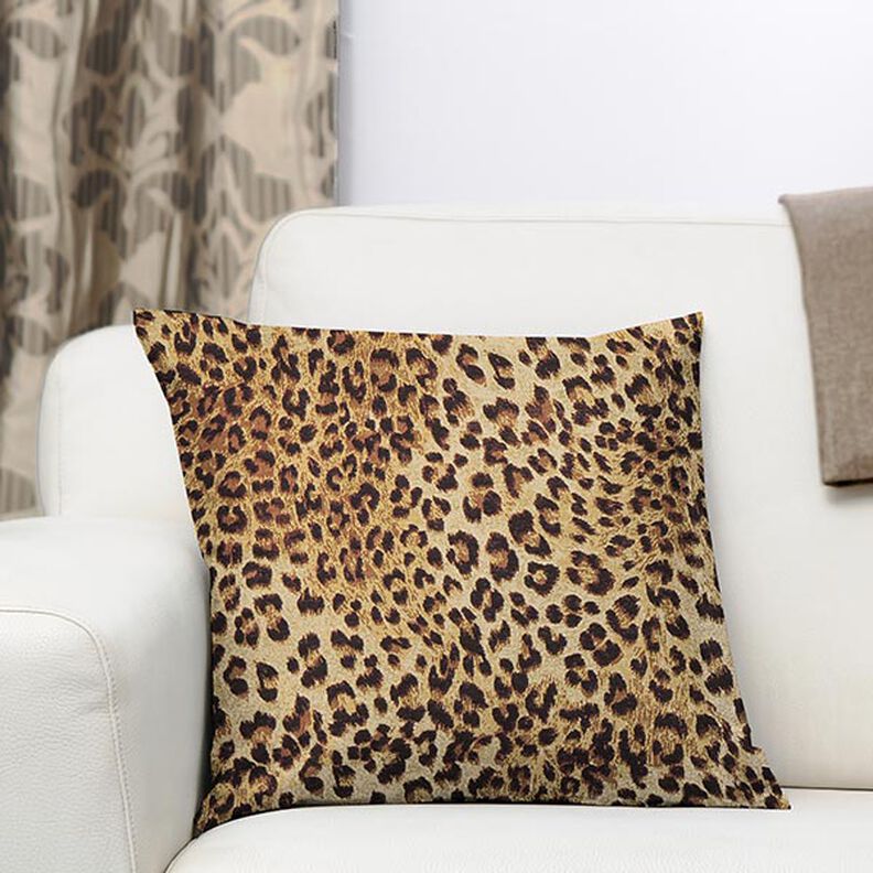 Jacquard Gobelina Leopardo &ndash; beige,  image number 5