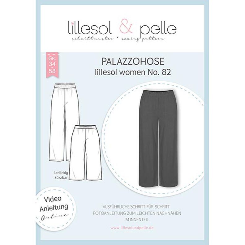 calça palazzo | Lillesol & Pelle No. 82 | 34-58,  image number 1
