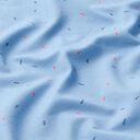 Jersey de algodão Granulados | PETIT CITRON – azul claro, 