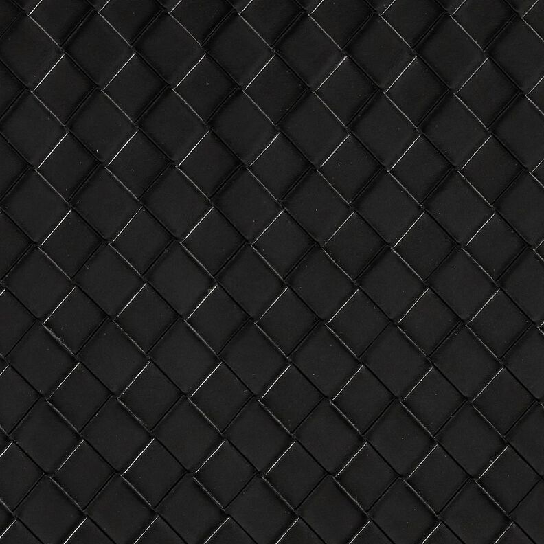 Pele sintética entrançado | Katia Fabrics – preto,  image number 1