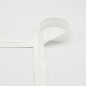 Fita de viés em algodão Popelina [20 mm] – branco sujo, 