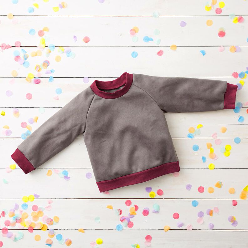 Tecido para bordas liso – púrpura,  image number 4