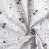 Popelina de algodão Animais com coroas – cinzento claro,  thumbnail number 3