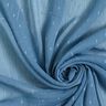 Chiffon Dobby Metálico Riscas de Giz – azul brilhante/prata metálica,  thumbnail number 3