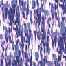 Jersey de viscose Pinceladas – branco/azul violeta,  thumbnail number 1