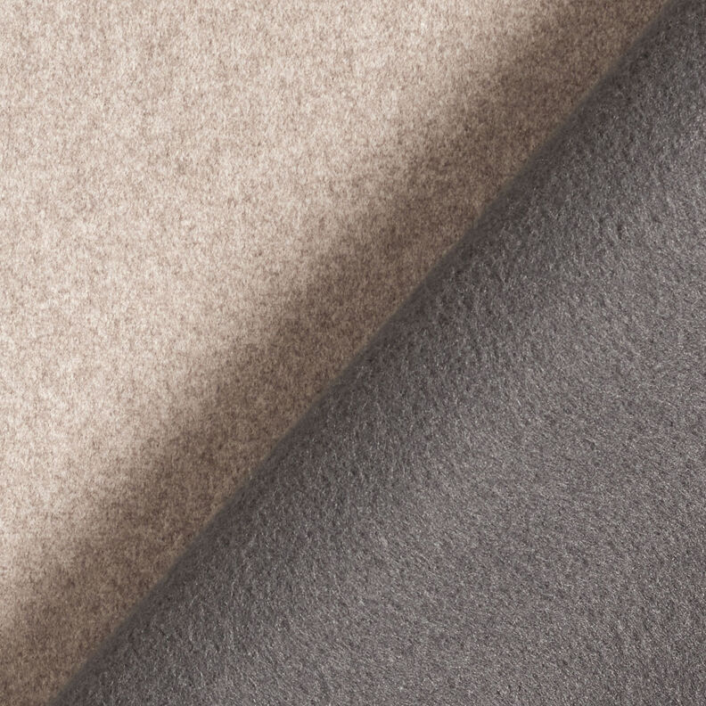 Tecido térmico para cortinas Melange fina – castanho claro,  image number 5