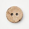 Botão de coco [Ø 13 mm] – bege/castanho escuro,  thumbnail number 1