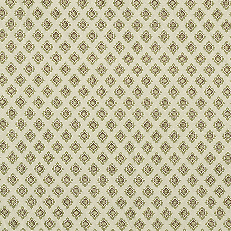 Tecido de algodão Popelina Pequenos losangos – verde-pinheiro,  image number 1