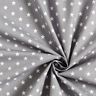 Popelina de algodão estrela médias – cinzento/branco,  thumbnail number 5