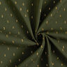 Tecido de viscose Gotas brilhantes – verde escuro,  thumbnail number 4
