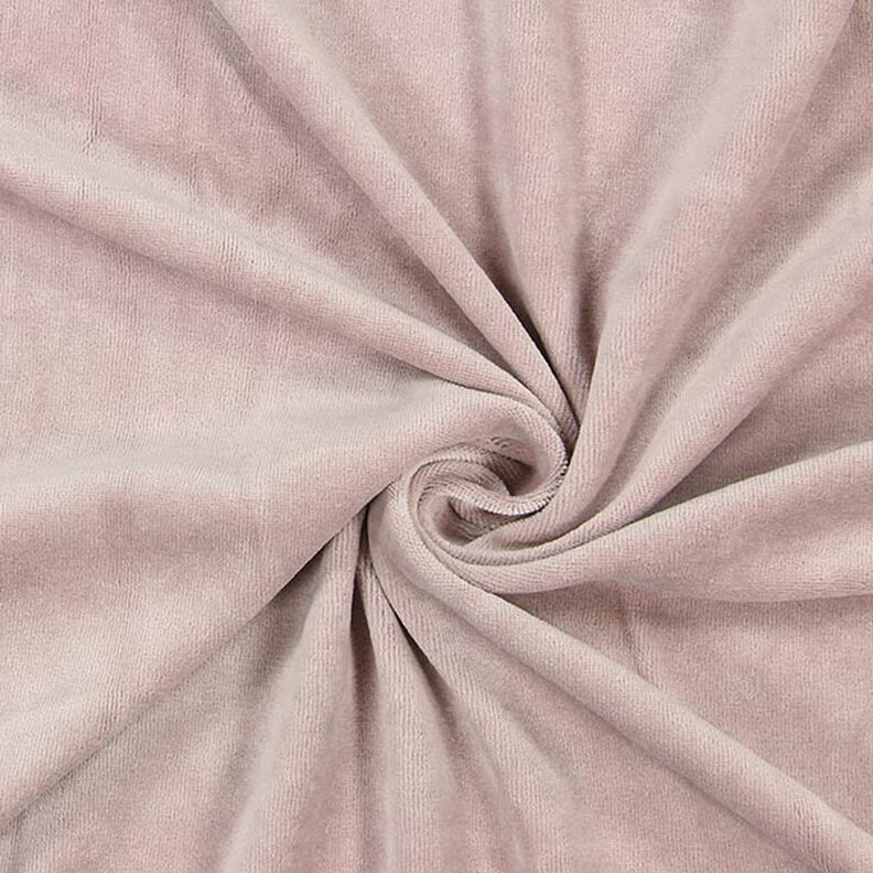 Tecido aveludado Nicki Liso – púrpura média,  image number 1