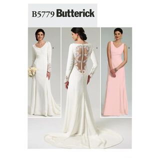 Vestido de noiva, Butterick 5779|38 - 46, 
