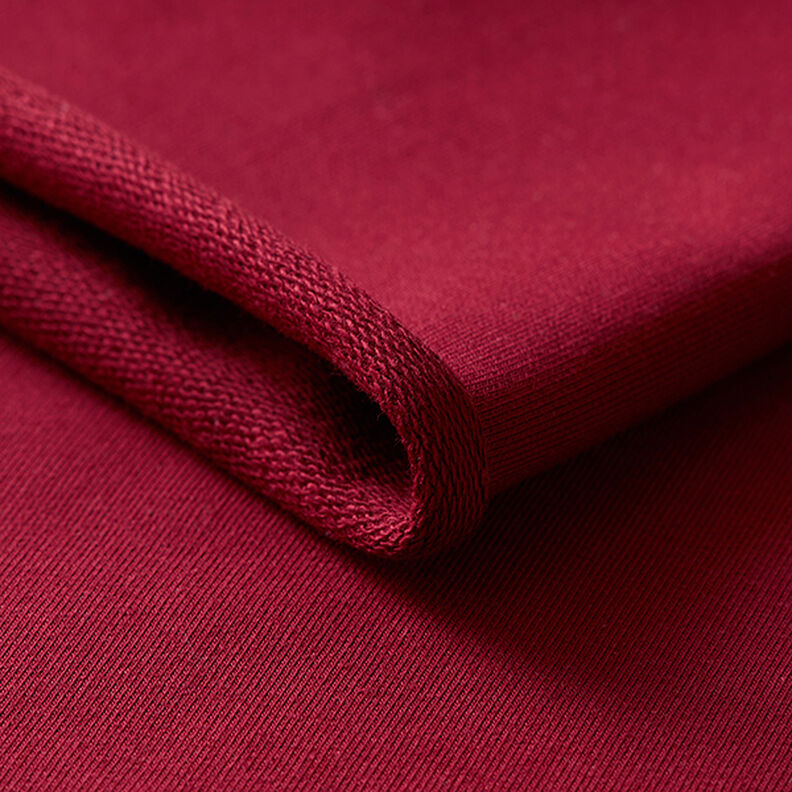 French Terry pesado – bordô,  image number 4