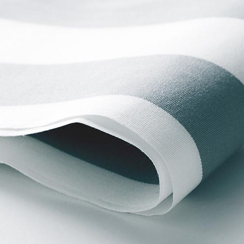 Tecido para toldos Riscas largas – cinzento claro/branco,  image number 6