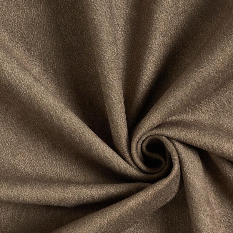 Tecido para estofos Look de veludo – taupe escuro,  image number 1