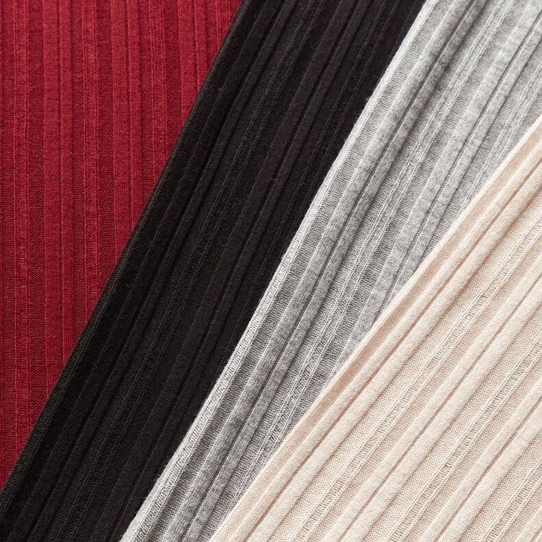 Malha canelada lisa – rosé,  image number 6