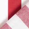 Tecido para decoração Lona Riscas – vermelho/branco,  thumbnail number 4