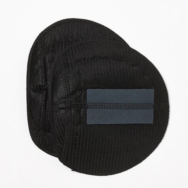 Ombreiras para casacos e sobretudos [17 x 14,5 cm] | YKK – preto,  image number 1