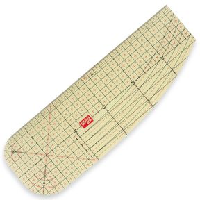 Régua de engomar [30 x 10 cm] | Prym – transparente, 