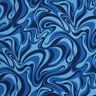 Crepe de viscose Ondas – azul-marinho/azul real,  thumbnail number 1
