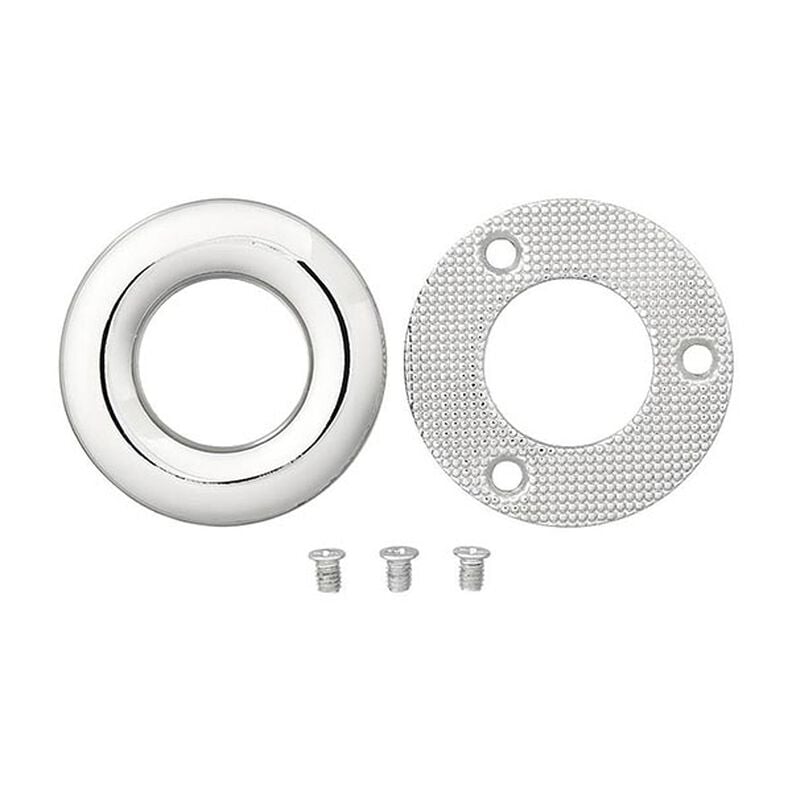 Ilh&oacute; de metal &ndash; prateado met&aacute;lica,  image number 3