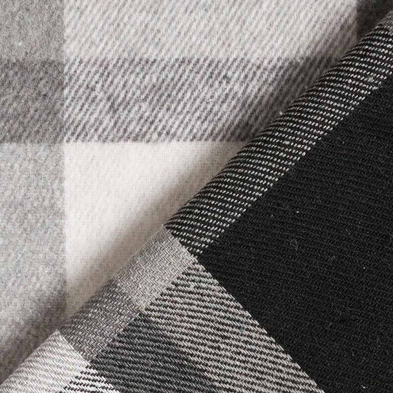 Flanela para sobretudos Xadrez | Katia Fabrics – cinzento-névoa/prata antiga,  image number 4