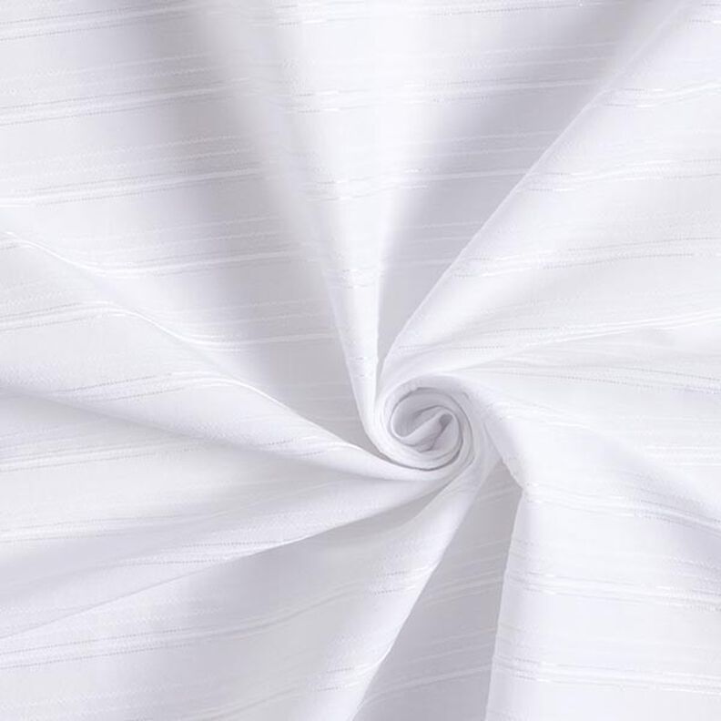 Tecido para blusas Riscas de efeito especial – branco,  image number 3