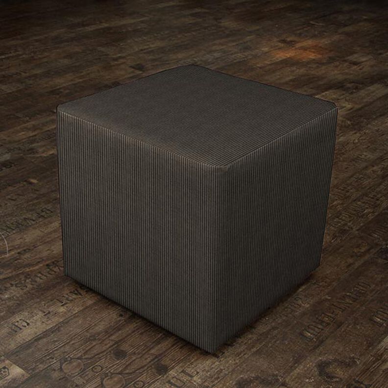 Tecido para estofos Aparência de bombazine Fjord – antracite,  image number 6