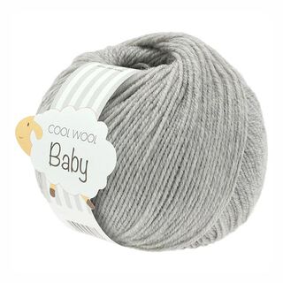 Cool Wool Baby, 50g | Lana Grossa – cinzento claro, 