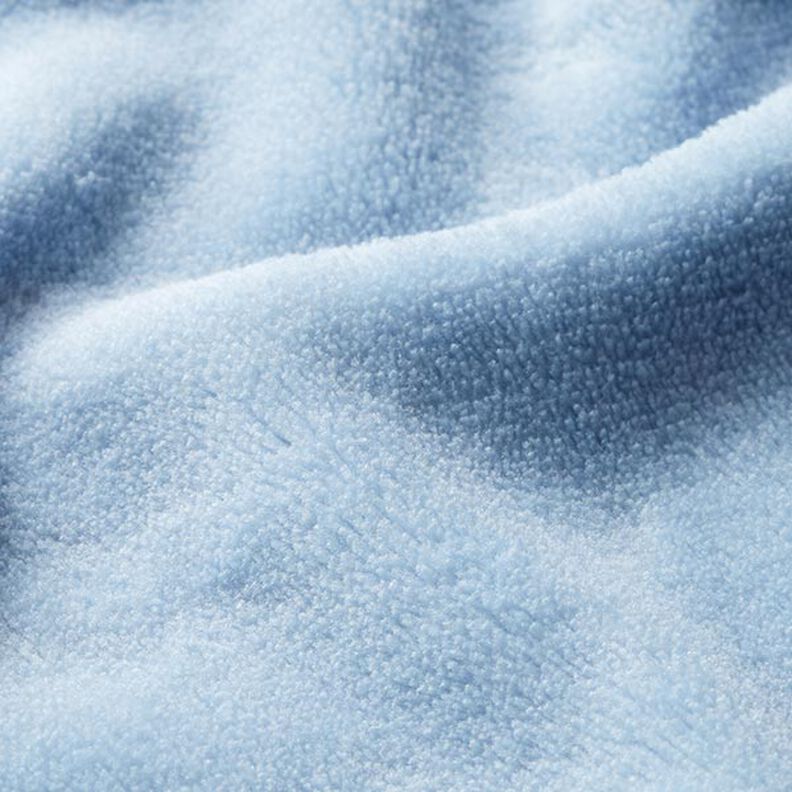 Tecido polar fofinho – azul claro,  image number 3