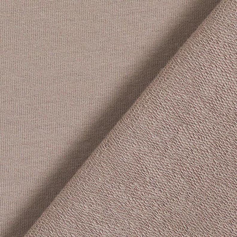 Terry francês simples liso – taupe,  image number 4