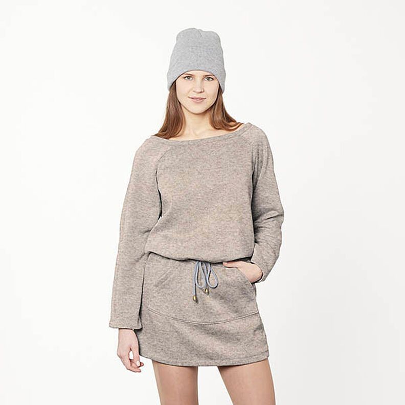 Tecido de malha Mistura de viscose Melange – caju,  image number 9