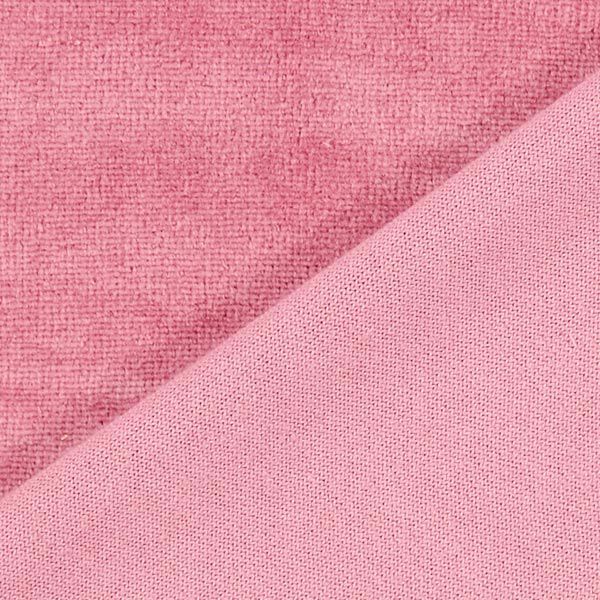 Tecido aveludado Nicki Liso – rosa embaçado,  image number 3