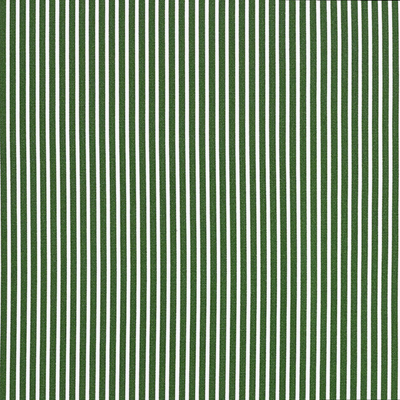 Popelina de algodão Riscas – verde escuro/branco,  image number 1