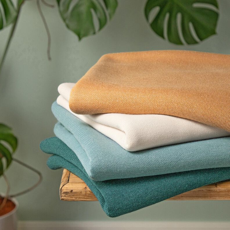 Tecido de malha Mistura de viscose super macio – beringela,  image number 5