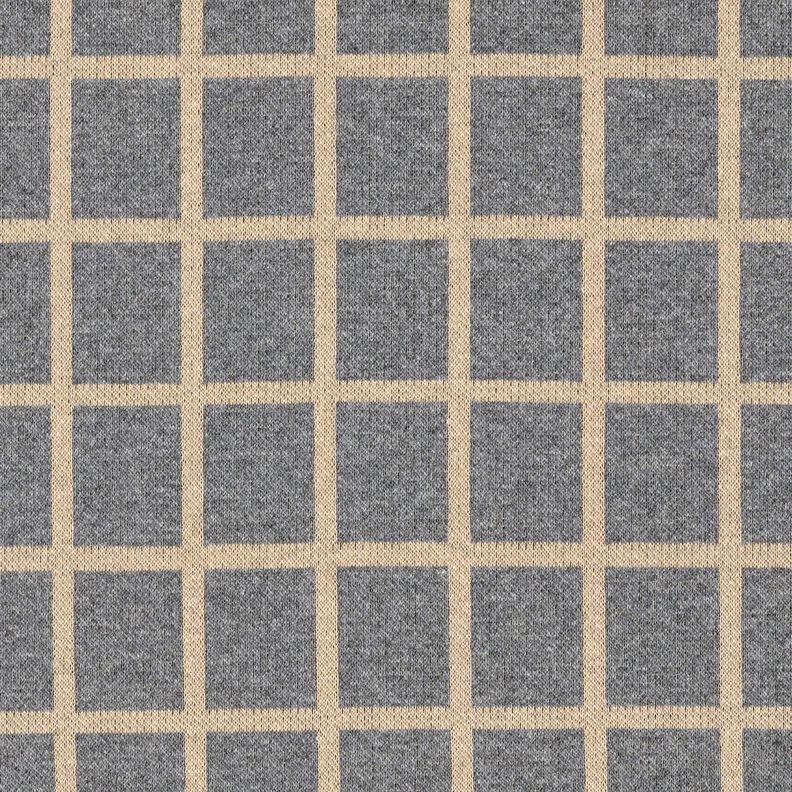 Jersey romanit xadrez – cinzento/bege,  image number 1