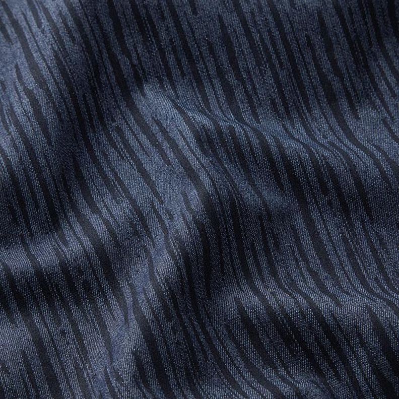 Stretch Jeans Riscas quebradas – azul-marinho,  image number 2