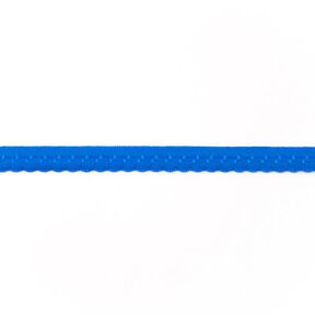 Fita de nastro elástica Renda [12 mm] – azul real, 