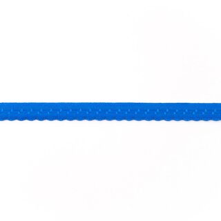Fita de nastro elástica Renda [12 mm] – azul real, 