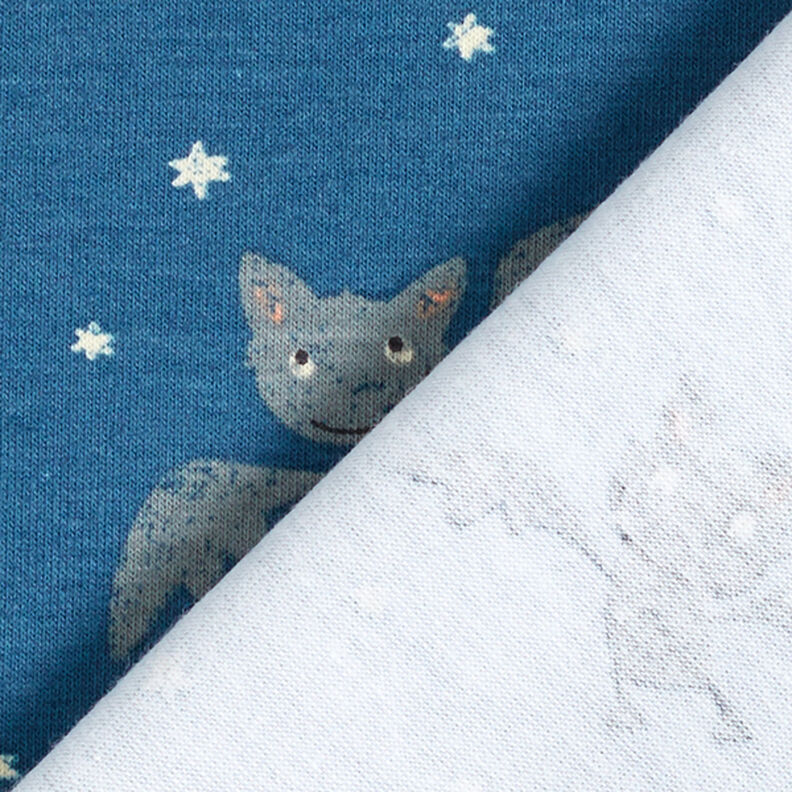 Jersey de algodão Morcego atrevido – azul ganga,  image number 4