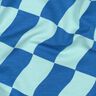 Softsweat Xadrez ondulado | Poppy Fabrics – azul real/azul-gelo,  thumbnail number 2